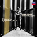 the album cover for Shostakovich / Klaus Makela  / Oslo Philharmonic - Shostakovich: Symphones 4 5 & 6