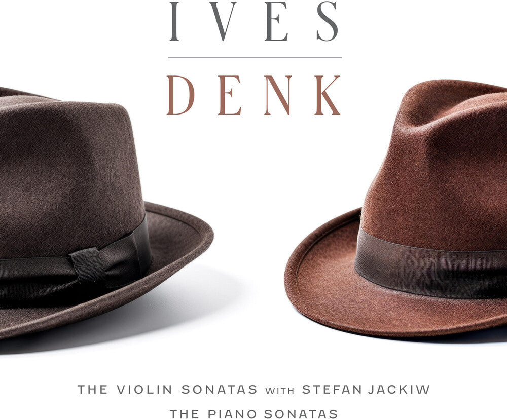 the album cover for Jeremy Denk - Ives Denk [Digipak] (Hol)