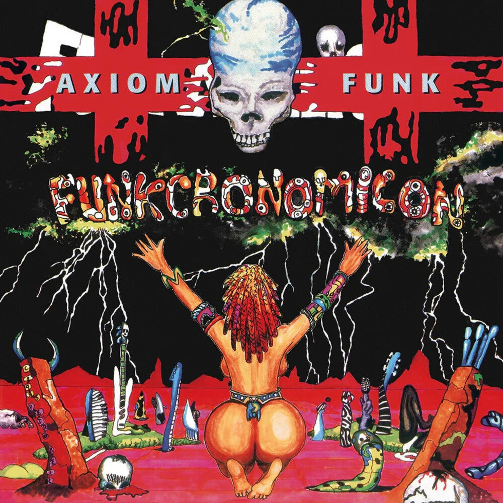 the album cover for Axiom Funk - Funkcronomicon [Remastered]