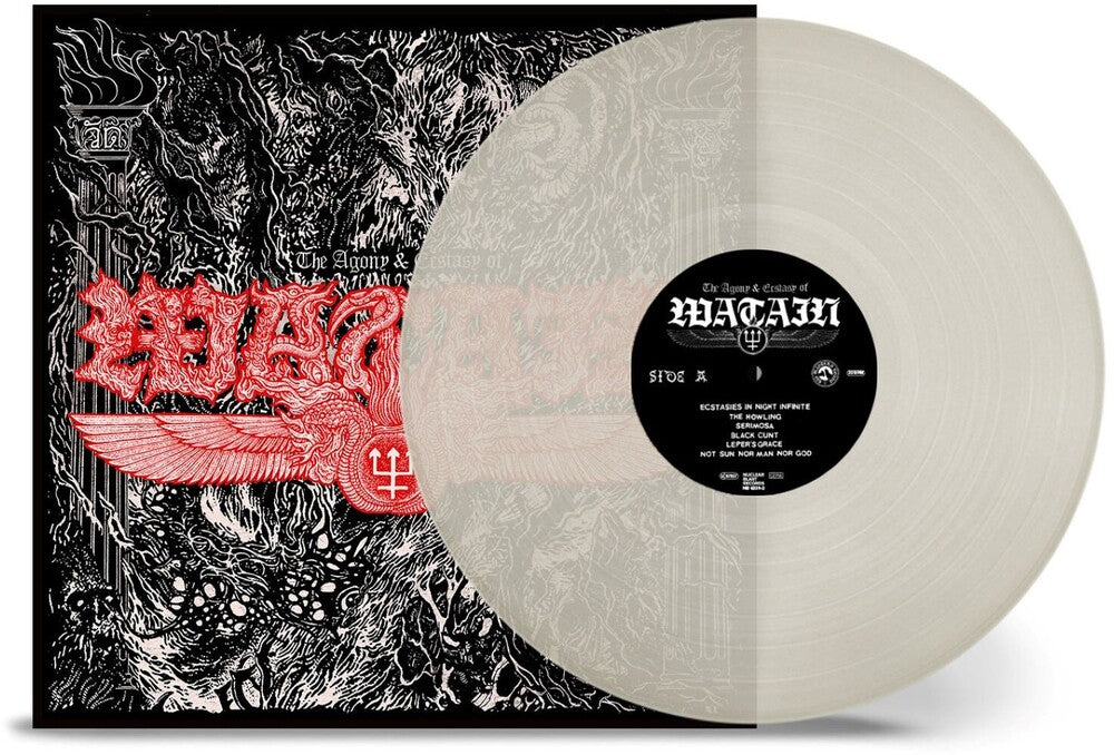 the album cover for Watain - Agony & Ecstasy Of Watain - Trans Natural [Colored Vinyl]