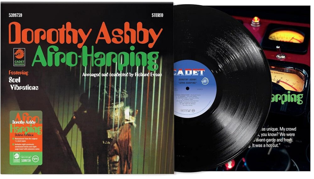 the album cover for Dororthy Ashby - Afro-Harping [Deluxe]