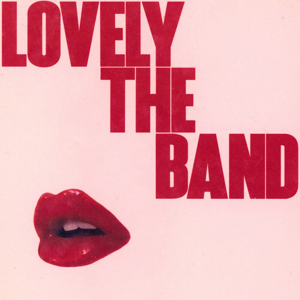 the album cover for lovelytheband - lovelytheband [Red LP]