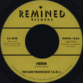 the album cover for San Francisco T.K.O.'s - Herm / Ooh Baby Baby