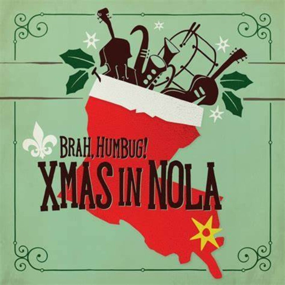 the album cover for Brah Humbug! Xmas In Nola / Various (Rex) - Brah Humbug! Xmas In Nola / Various (Rsd) [Record Store Day Black Friday 2024]