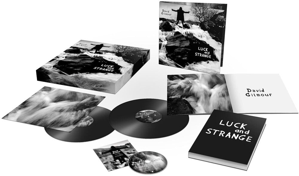 the album cover for David Gilmour - Luck And Strange (W/Book) (Box) (Hcvr) [Limited Edition] [180 Gram]