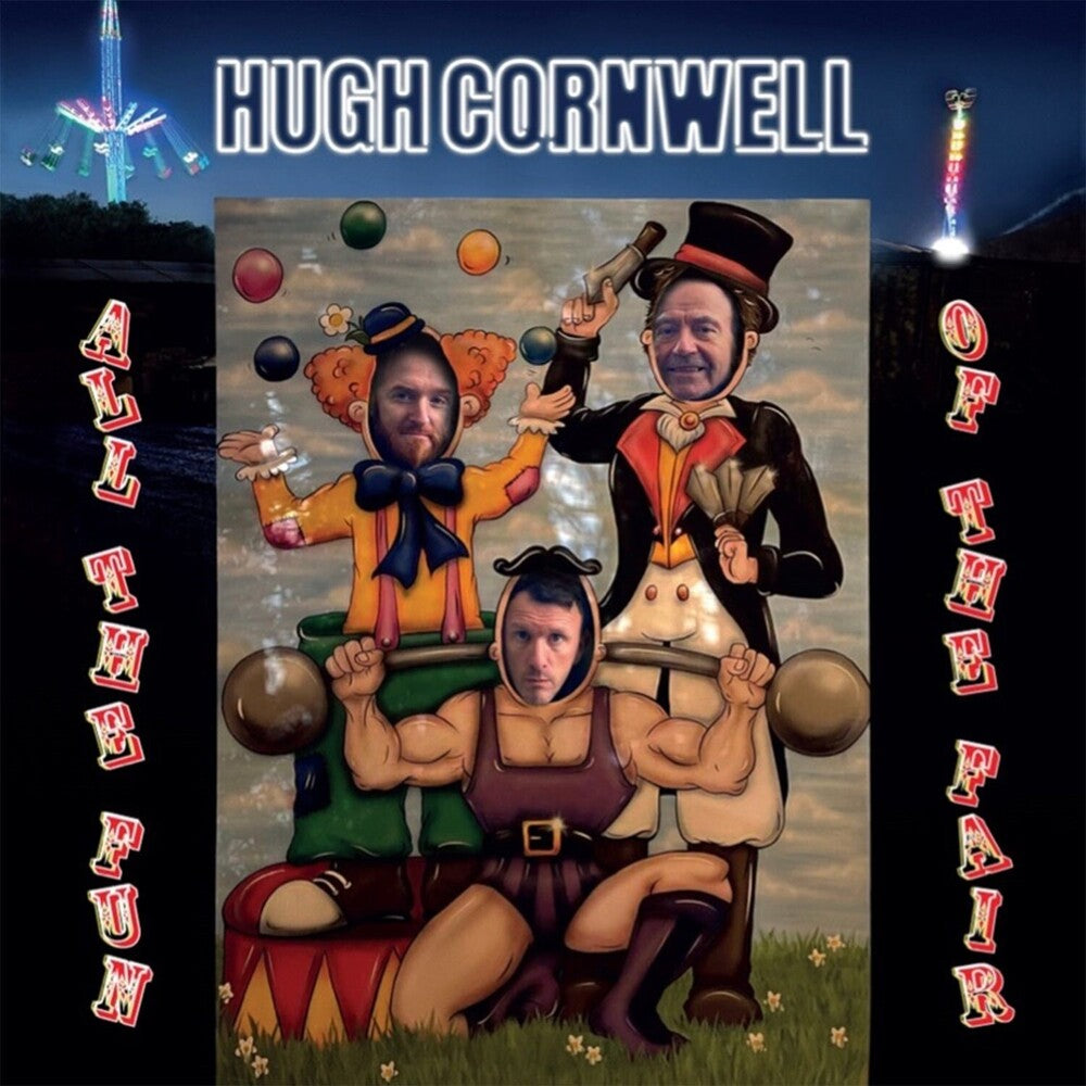 the album cover for Hugh Cornwell - All The Fun Of The Fair [Indie Exclusive] [Colored Vinyl] (Red)