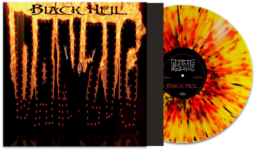 the album cover for Danzig - Black Hell (Blk) [Colored Vinyl] (Red) (Ylw)