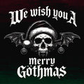the album cover for We Wish You A Merry Gothmas / Various (Colv) (Red) - We Wish You A Merry Gothmas / Various [Colored Vinyl] (Red)