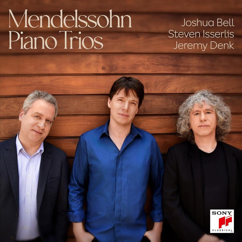 the album cover for Bell, Joshua - Mendelssohn Piano Trios