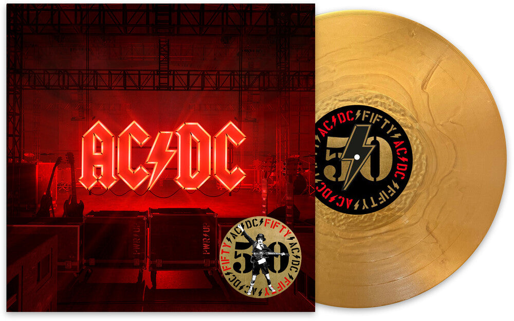 the album cover for AC/DC - Power Up (50th Anniversary)