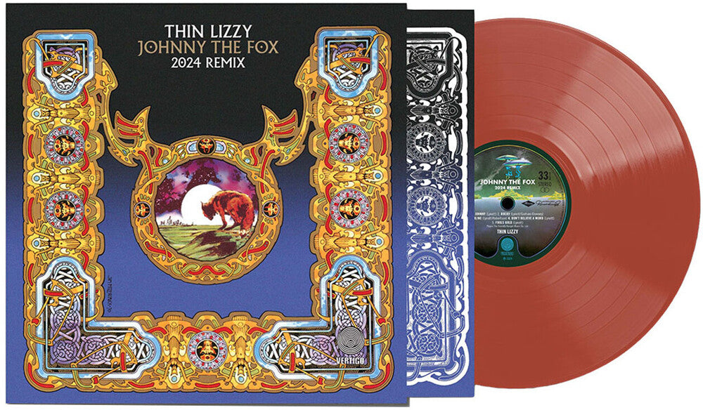 the album cover for Thin Lizzy - Johnny The Fox [Colored Vinyl] (Red)