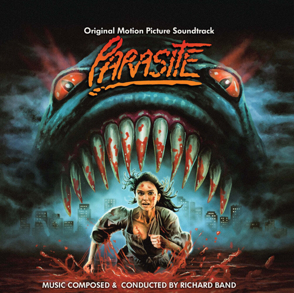 the album cover for Richard Band  (Colv) (Post) (Spla) - Parasite - O.S.T. [Colored Vinyl] (Post) (Spla)