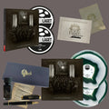 the album cover for Opeth - The Last Will and Testament [White+Dark Green Corona Vinyl + CD+Blu-ray Boxset]