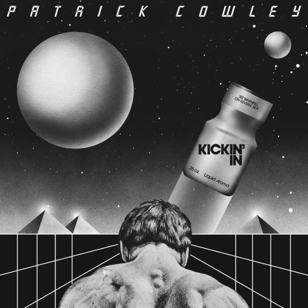 the album cover for Patrick Cowley - Kickin' In (2024 Remaster) [Remastered]
