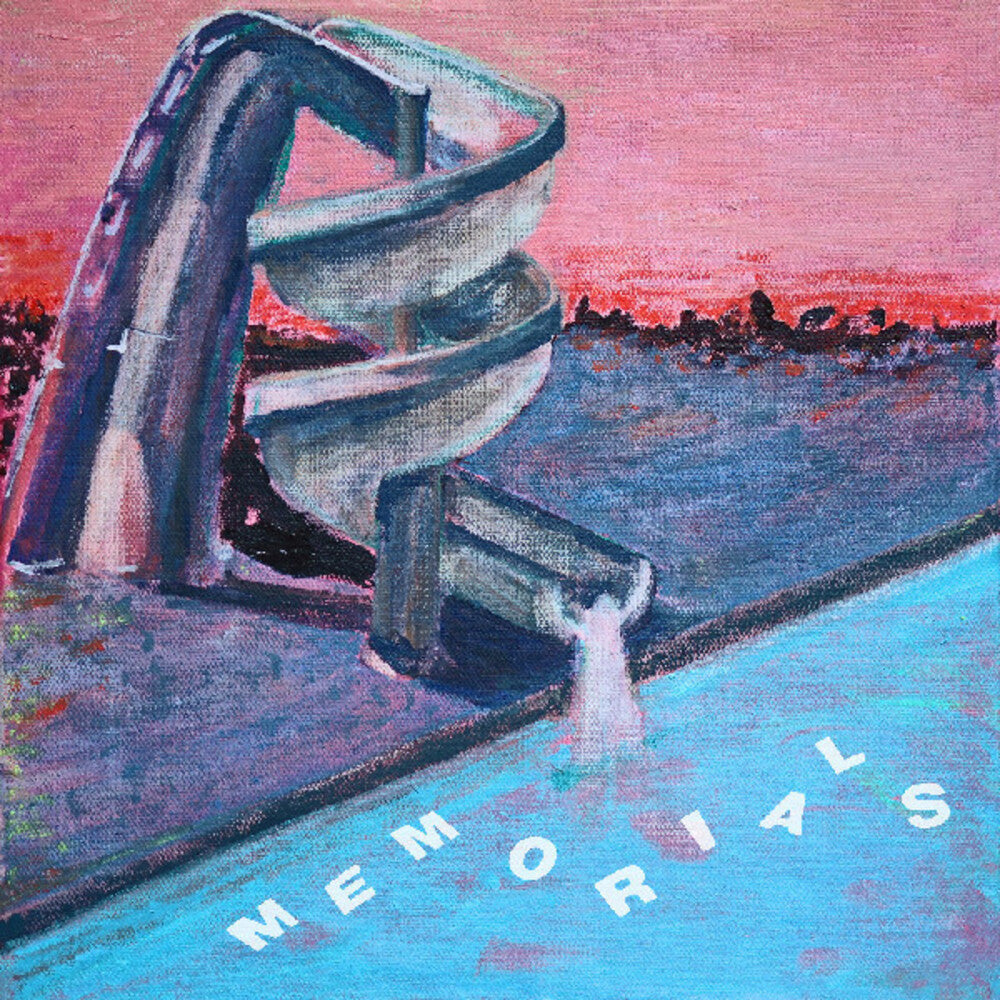 the album cover for Memorials - Memorial Waterslides