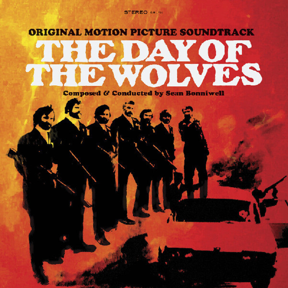 the album cover for Sean Bonniwell  (Colv) (Org) (Red) - Day Of The Wolves [Colored Vinyl] (Org) (Red)