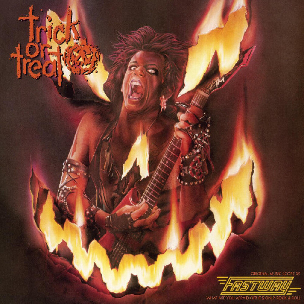 the album cover for Fastway - Trick Or Treat - Original Motion Picture Soundtrack