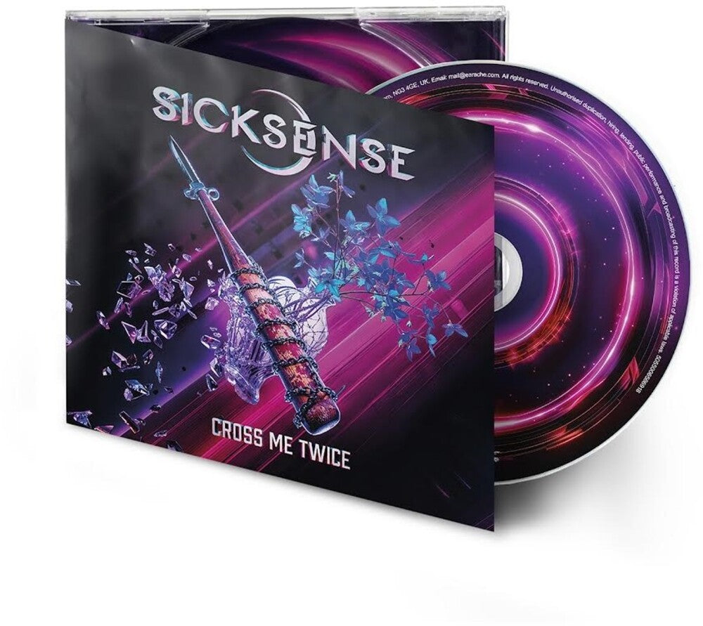 the album cover for Sicksense - Cross Me Twice [CD]