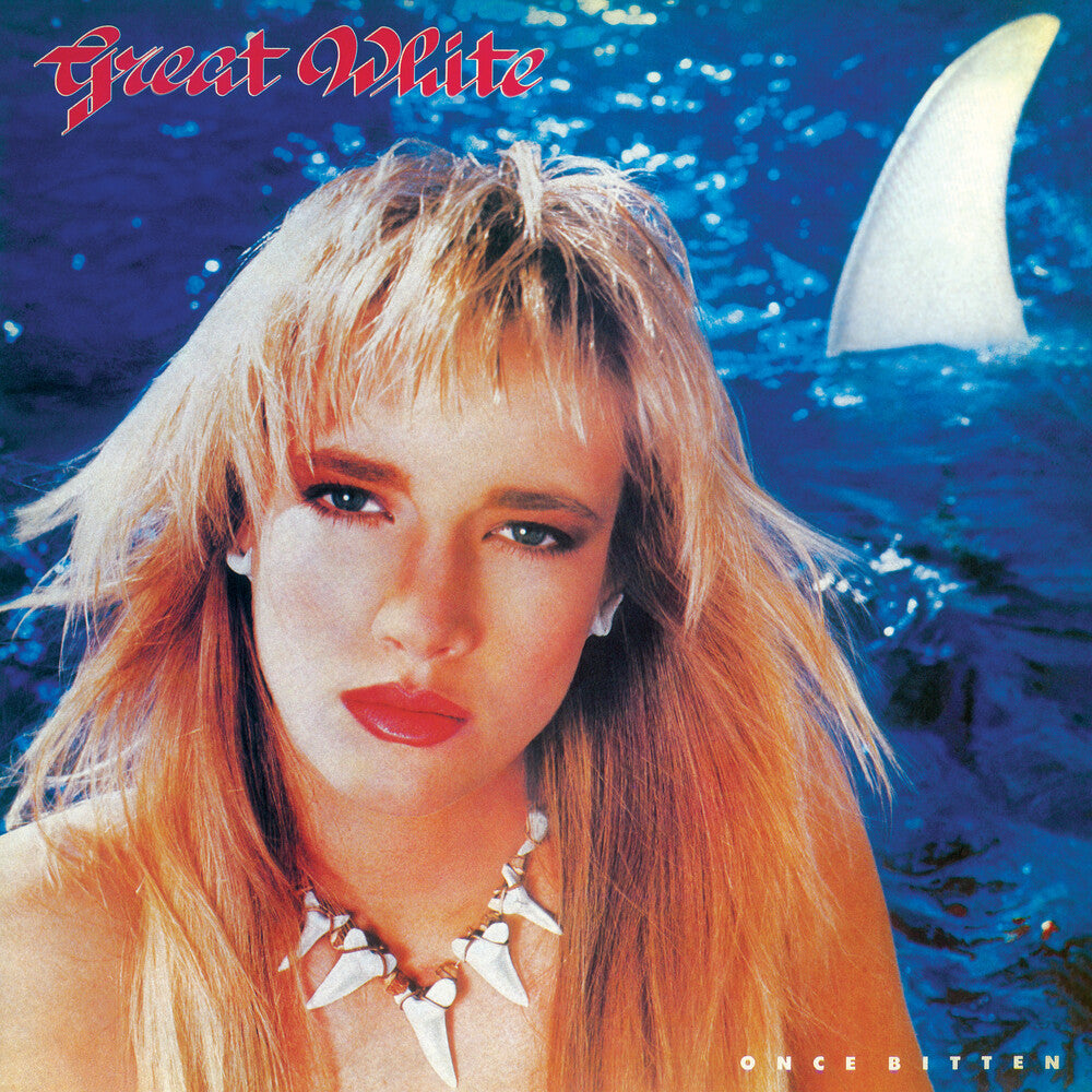 the album cover for Great White - Once Bitten