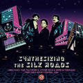 the album cover for Various Artists - Synthesizing the Silk Roads: Uzbek Disco, Tajik Folktronica, Uyghur Rock &amp; Crimean Tatar Jazz from 1980s Soviet Central Asia