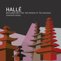 the album cover for Britten / Halle - Prince Of The Pagodas