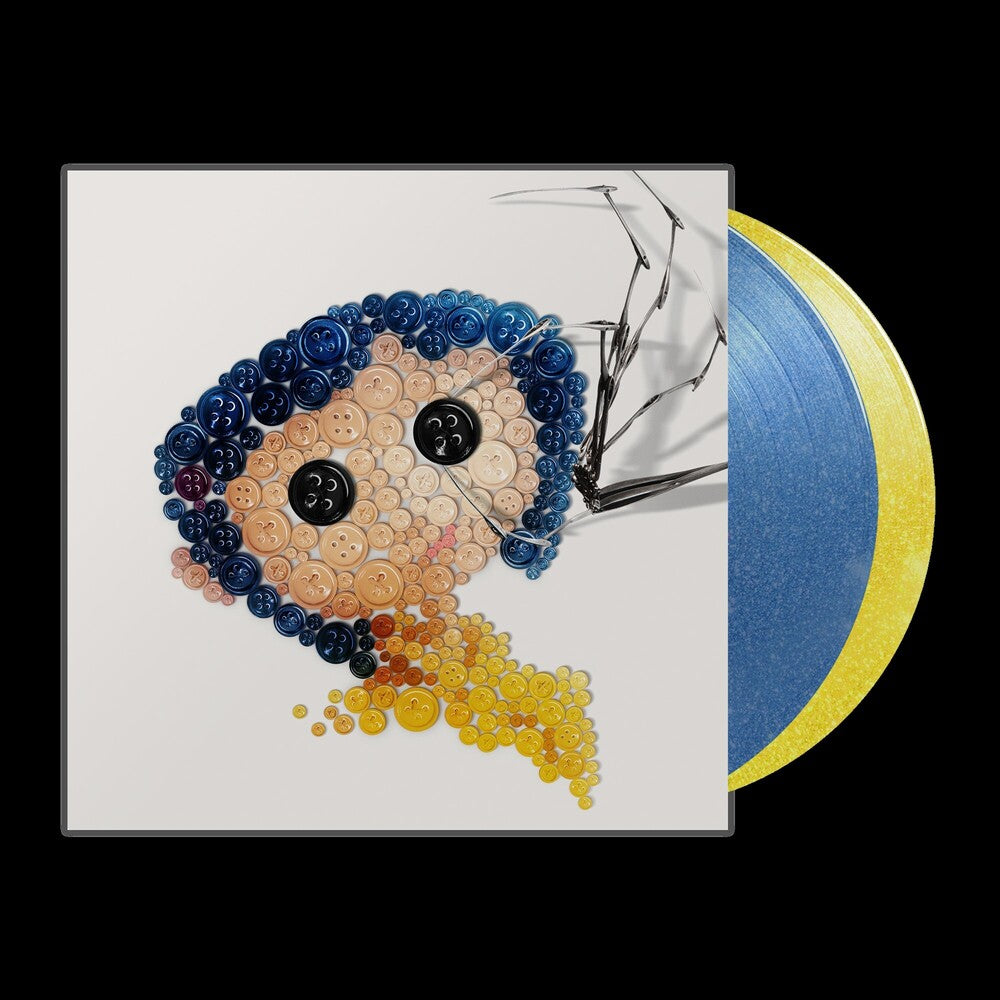 the album cover for Bruno Coulais  (Blue) (Colv) (Ylw) (Iex) - Coraline - O.S.T. [Indie Exclusive] (Blue) [Colored Vinyl] (Ylw) [Indie Exclusive]