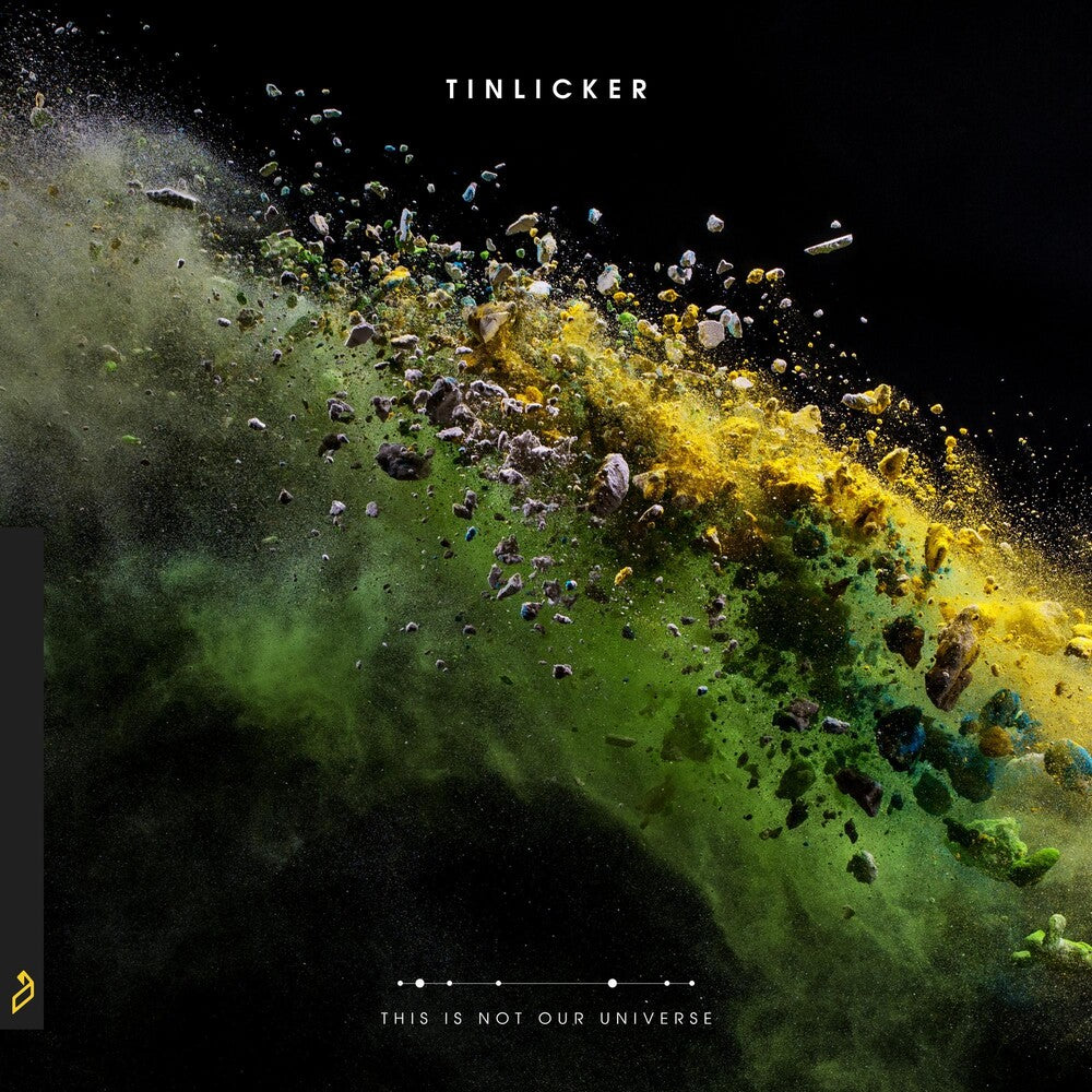the album cover for Tinlicker - This Is Not Our Universe [Yellow/Black Marble 2LP]