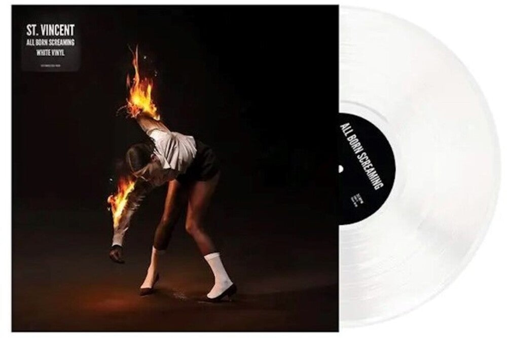 the album cover for St Vincent - All Born Screaming [Colored Vinyl] (Wht) (Uk)