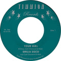 the album cover for Emilia Sisco  / Cold Diamond & Mink - Your Girl [Colored Vinyl]