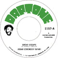the album cover for Judah Tafari  Eskender - Great Escape / Bezos Vs. Musk