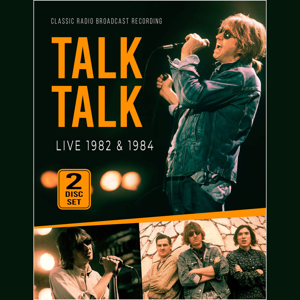 the album cover for Talk Talk - Live 1982 & 1984