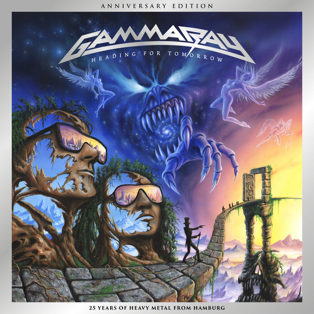 the album cover for Gamma Ray - Heading For Tomorrow - Anniversary Edition 2CD [Compact disc]