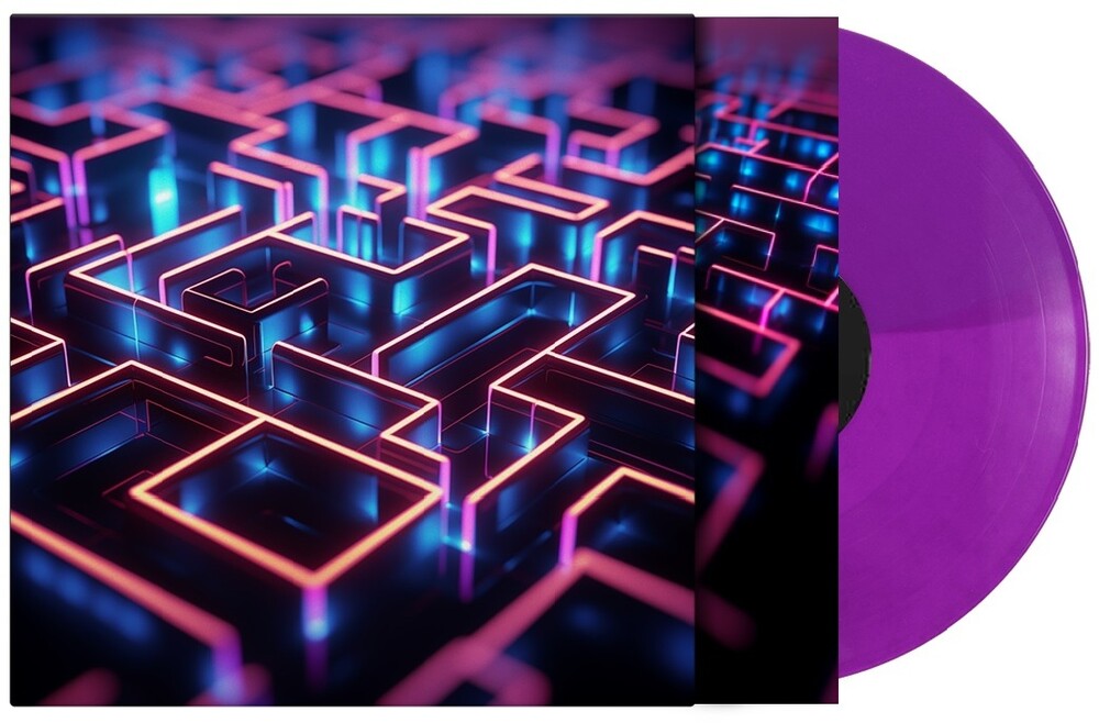 the album cover for The Zutons - The Big Decider [Indie Exclusive Neon Violet LP]