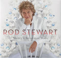 the album cover for Rod Steward - Merry Christmas, Baby