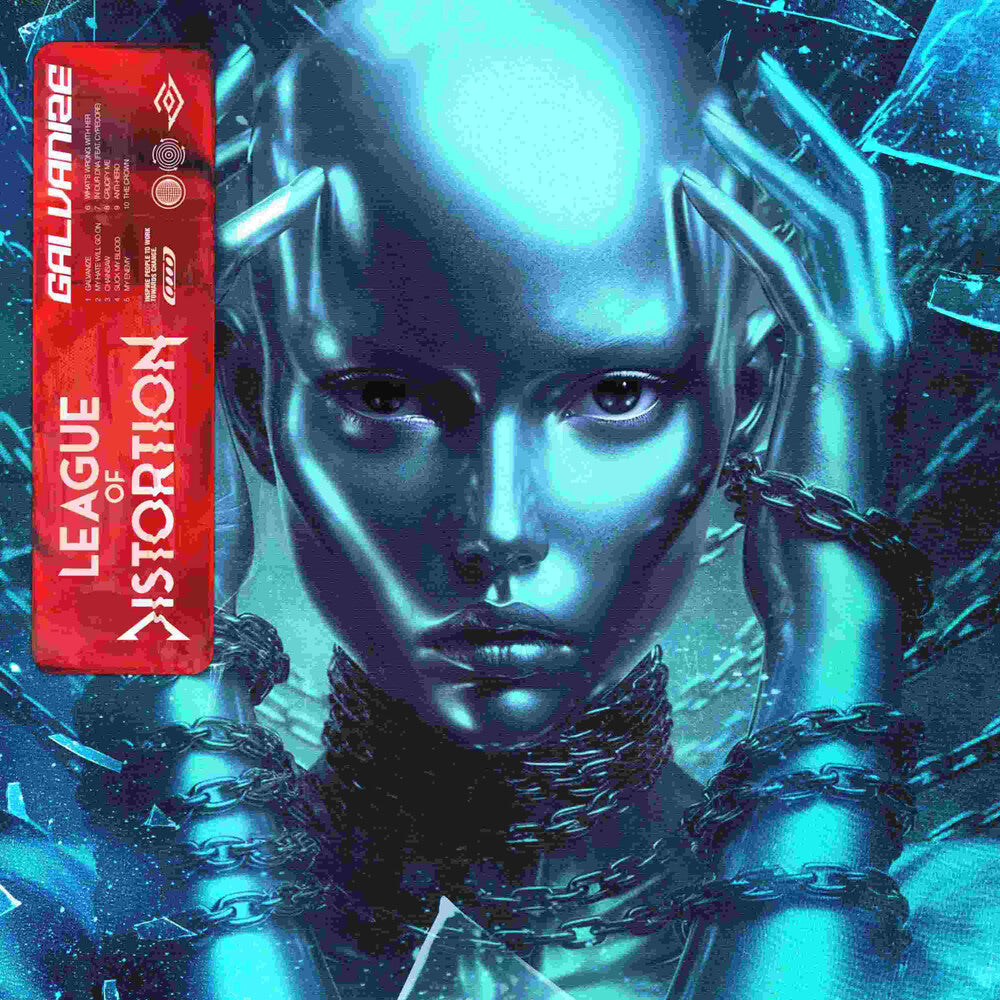 the album cover for League Of Distortion - Galvanize