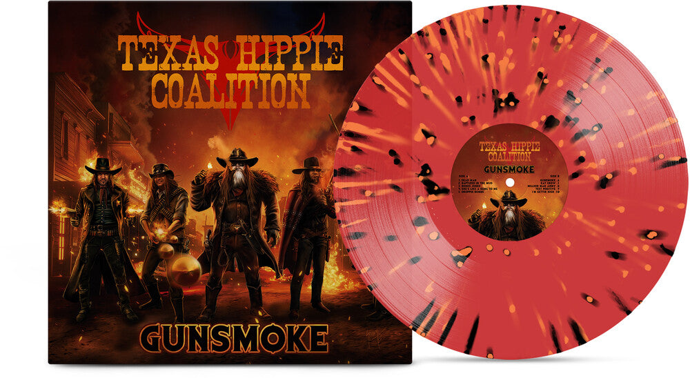 the album cover for Texas Hippie Coalition - Gunsmoke (Blk) [Colored Vinyl] (Org)