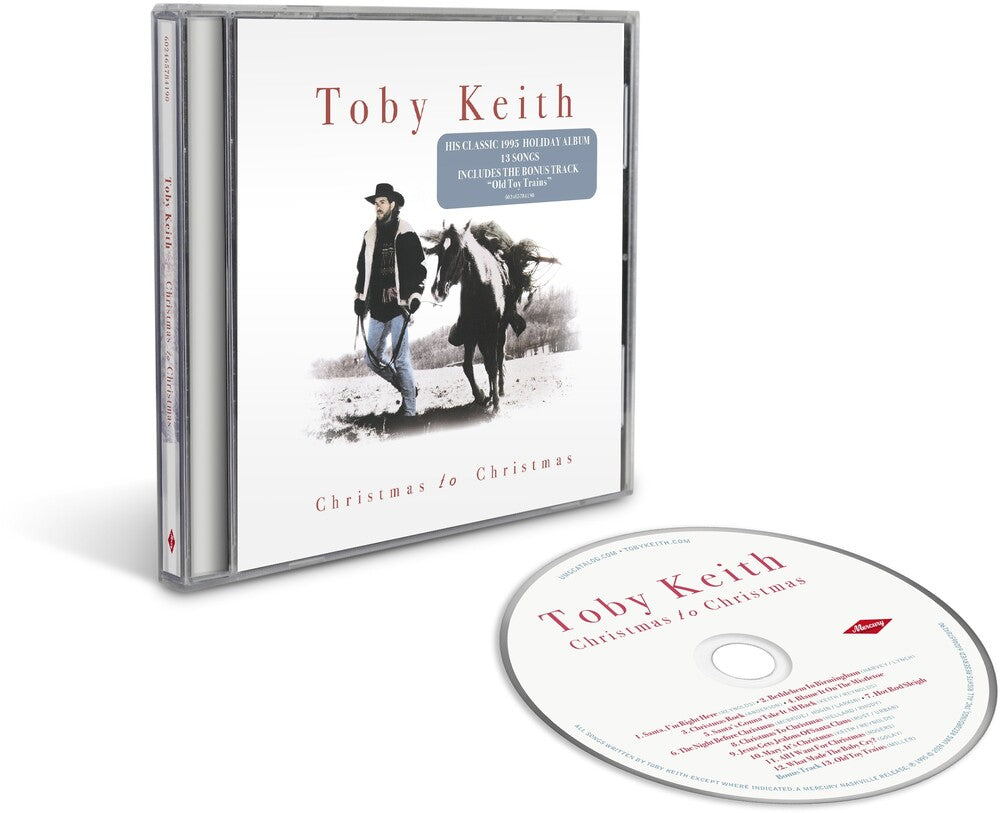 the album cover for Toby Keith - Christmas To Christmas [CD]