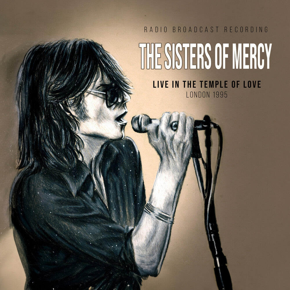 the album cover for Sisters Of Mercy - Live In The Temple Of Love