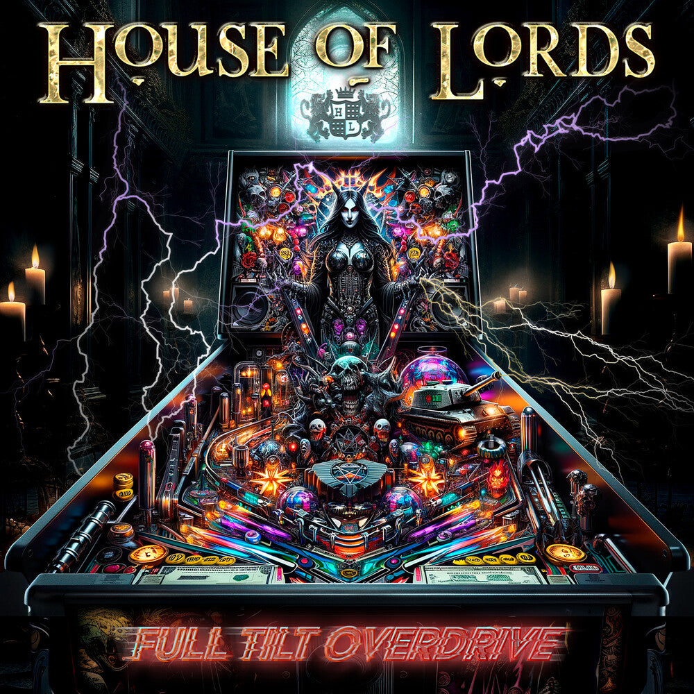 the album cover for House Of Lords - Full Tilt Overdrive