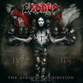 the album cover for Exodus - Atrocity Exhibition - Exhibit A - Silver [Colored Vinyl]