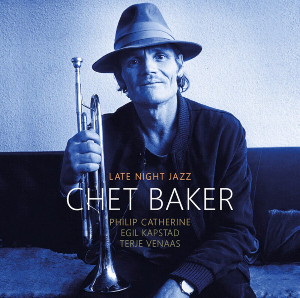 the album cover for Baker, Chet - Late Night Jazz
