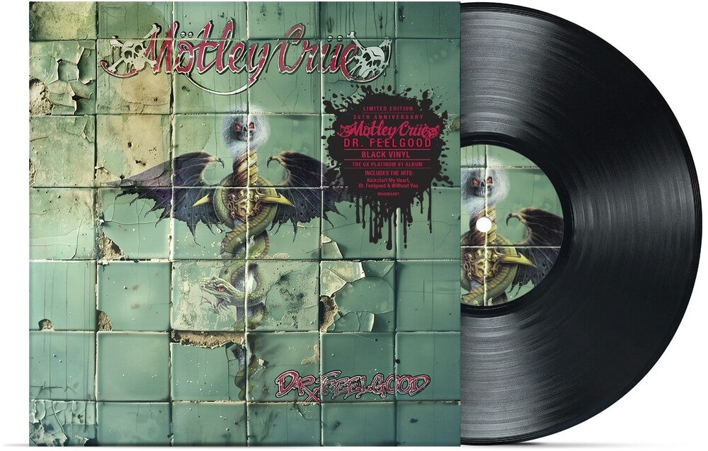 the album cover for Motley Crue - Dr. Feelgood (35th Anniversary) [LP]