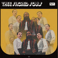 the album cover for Thee Sacred Souls - Thee Sacred Souls [Colored Vinyl] (Ylw) [Indie Exclusive] [Download Included]