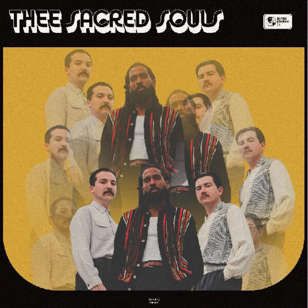 the album cover for Thee Sacred Souls - Thee Sacred Souls [Colored Vinyl] (Ylw) [Indie Exclusive] [Download Included]
