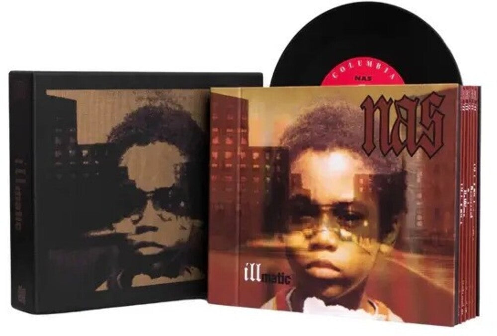 the album cover for Nas - Illmatic: 30th Anniversary (W/Book) (Box) (Aniv)