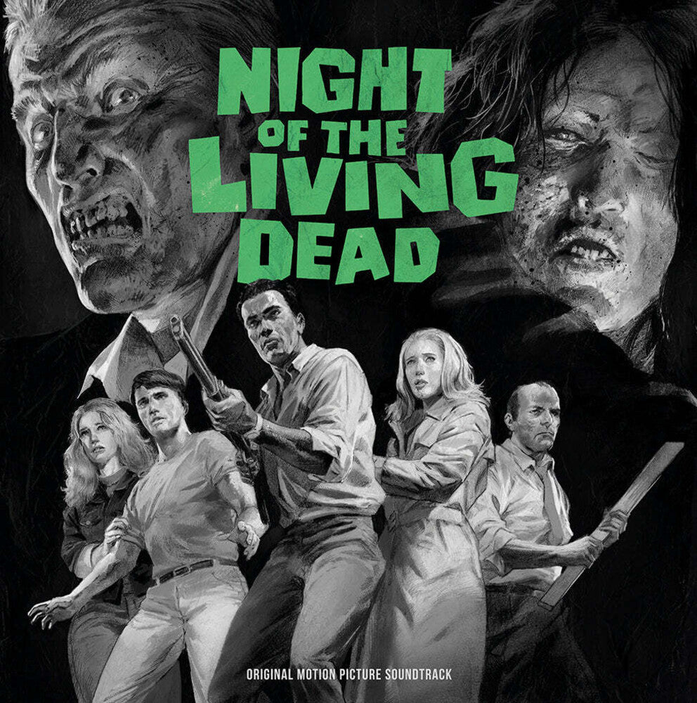 the album cover for Night Of The Living Dead - O.S.T. (Colv) (Grn) - Night Of The Living Dead - O.S.T. [Colored Vinyl] (Grn)