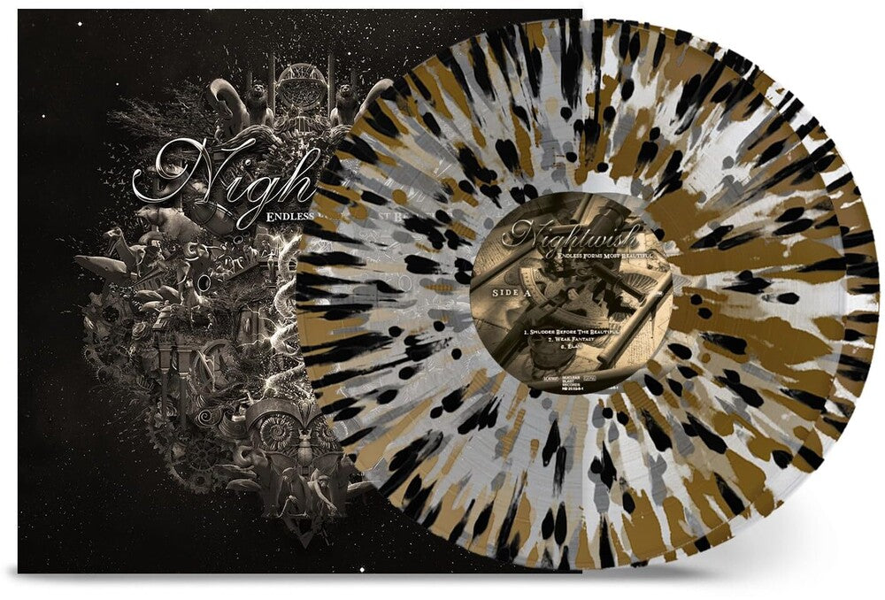 the album cover for Nightwish - Endless Forms Most Beautiful (Blk) [Colored Vinyl] (Gol)