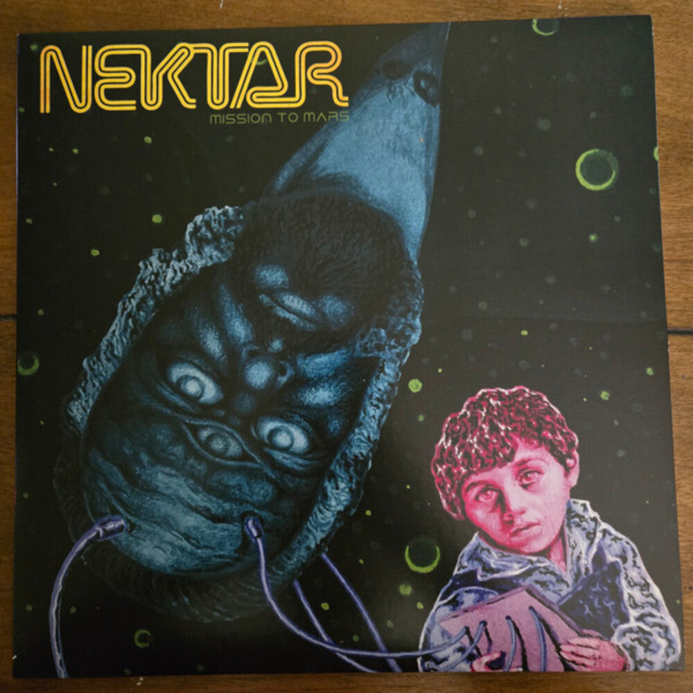 the album cover for Nektar - Mission To Mars [Colored Vinyl] (Aus)