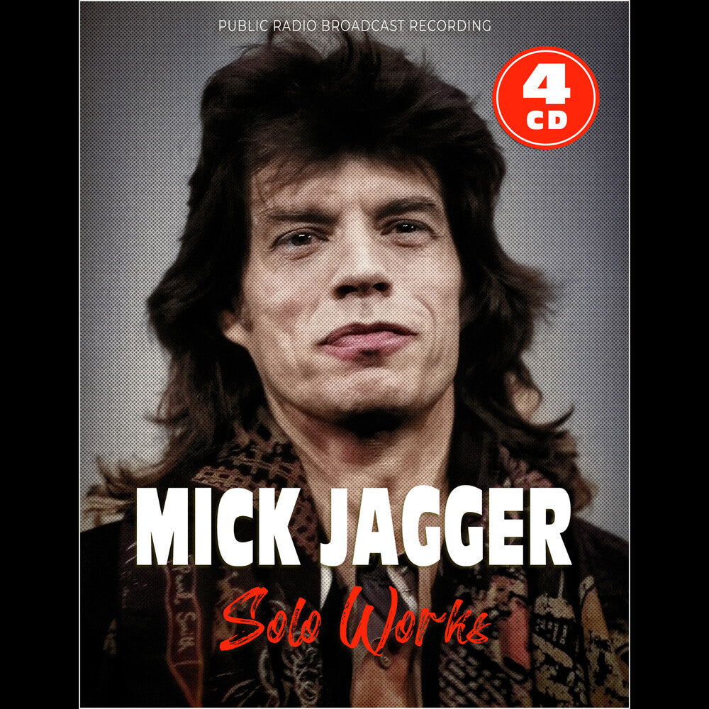 the album cover for Mick Jagger - Solo Works