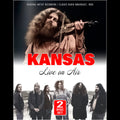 the album cover for Kansas - Live On Air